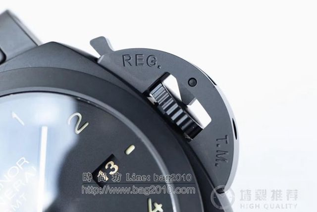 Panerai手錶 VS沛納海黑武士438 升級V2 全黑機芯 超級夜光 沛納海高端男表 沛納海機械男士腕表  hds1290